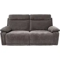 Cadenza 2-Seater Electric Recliner Sofa - Charcoal, Fabric