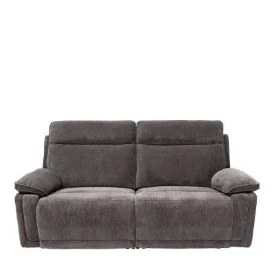 Cadenza 2-Seater Electric Recliner Sofa - Charcoal, Fabric