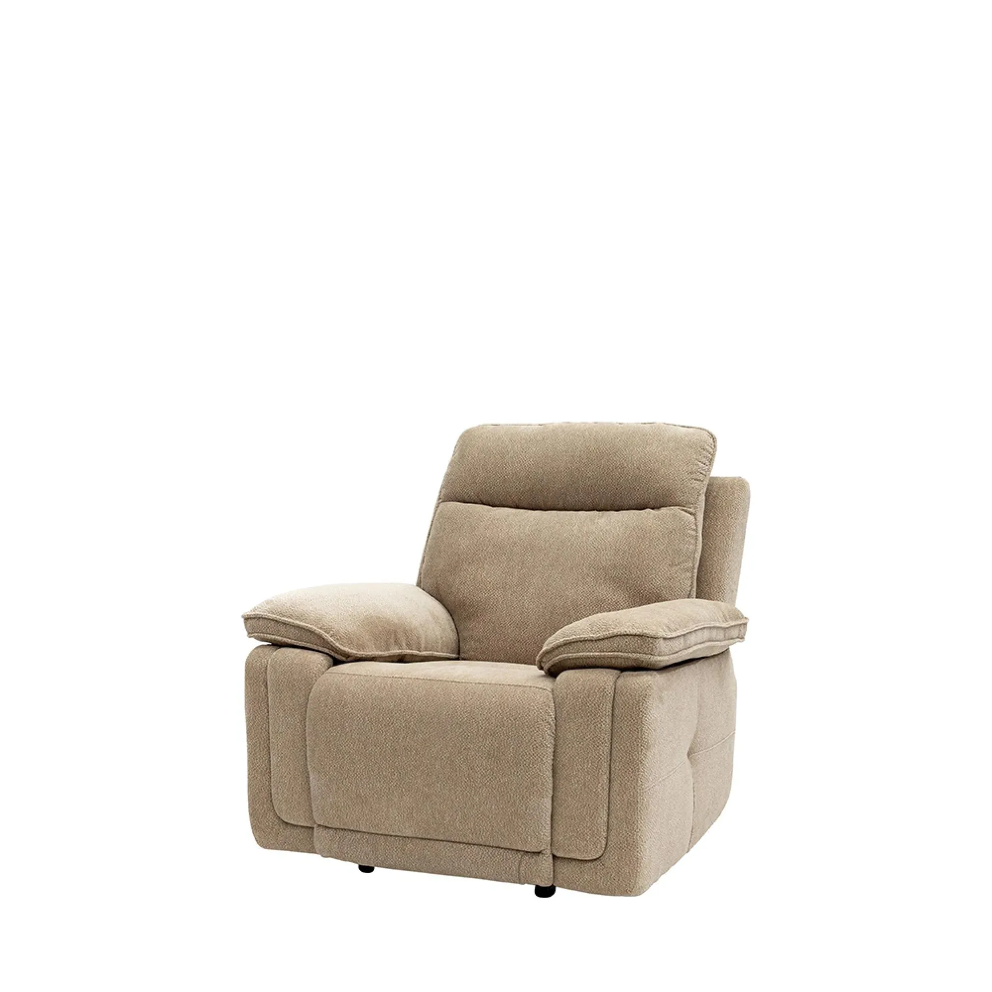 Cadenza Electric Recliner Armchair - Camel, Fabric