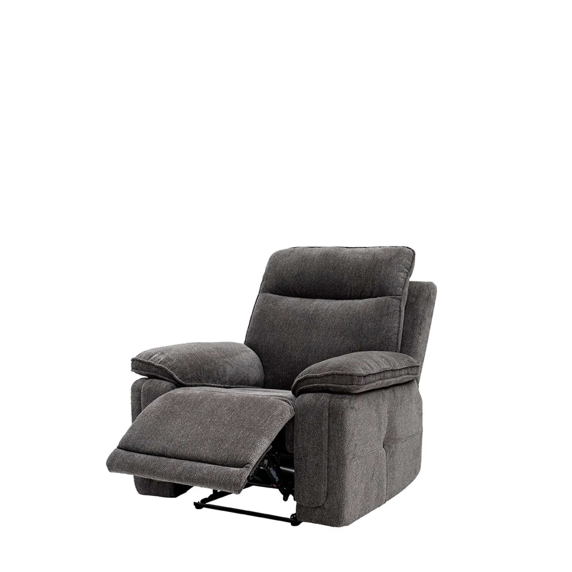 Cadenza Electric Recliner Armchair - Charcoal, Fabric