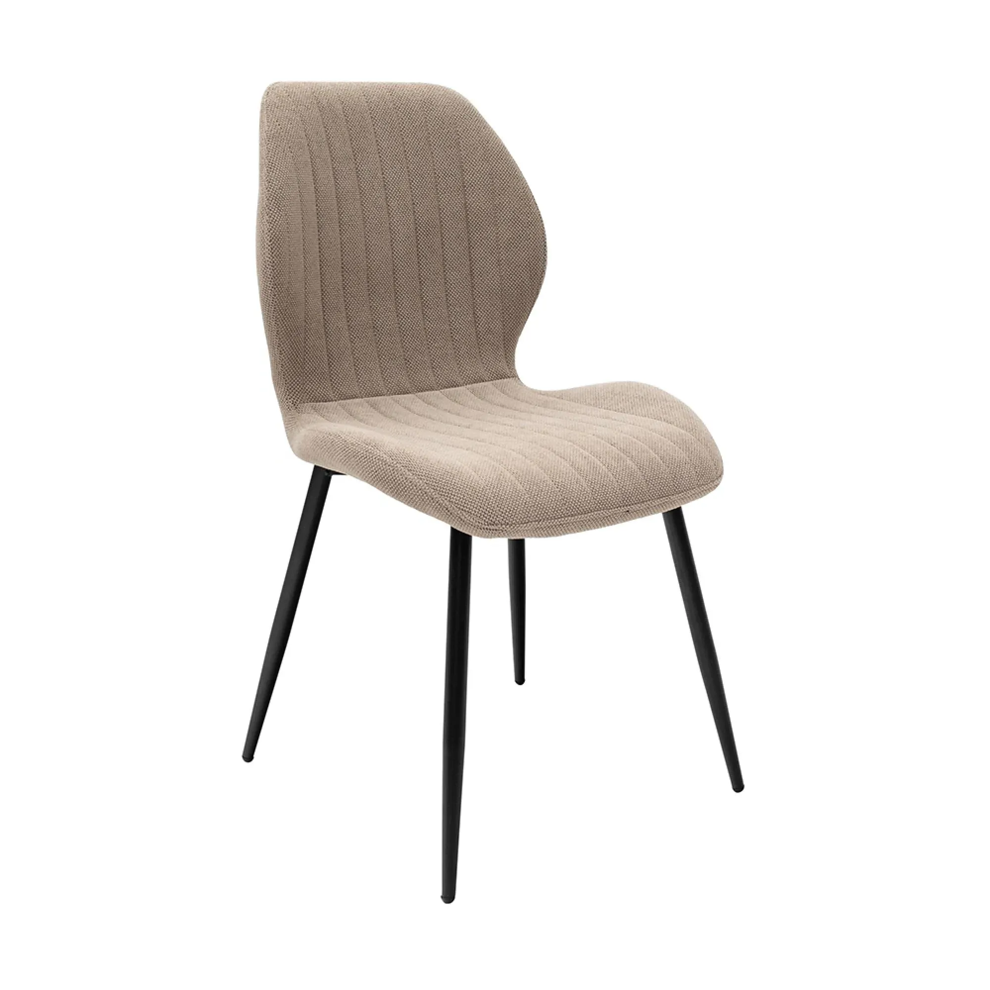 Conway Dining Chair - Stone, Fabric