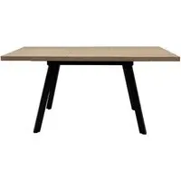 Dalton 4-6 Seater Extendable Dining Table - Light Oak