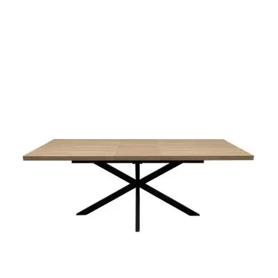 Dalton 6-8 Seater Extendable Dining Table - Light Oak