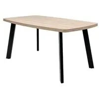 Dalton 6 Seater Dining Table - Light Oak