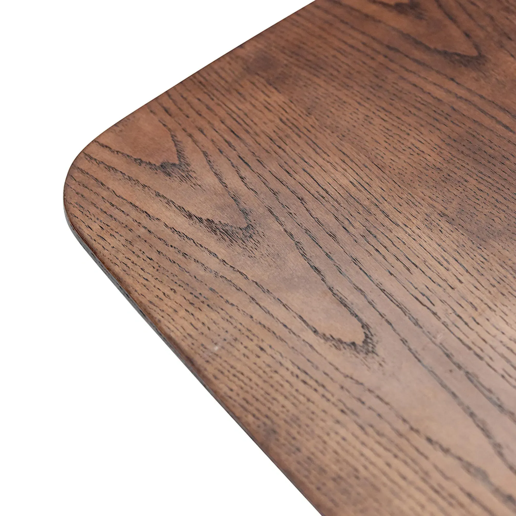 Emory 6 Seater Pedestal Dining Table - Chestnut Oak