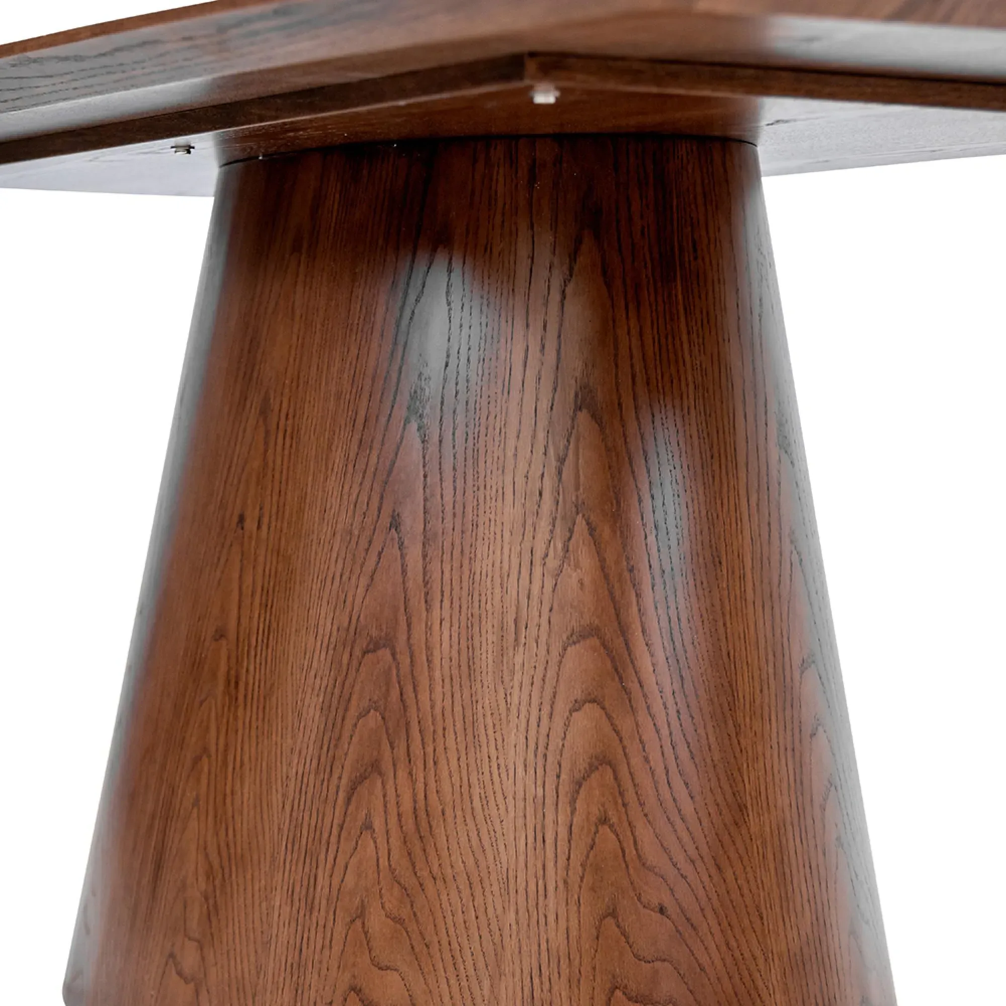 Emory 6 Seater Pedestal Dining Table - Chestnut Oak