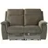 Havana 2-Seater Electric Recliner Sofa - Moss Green, Fabric