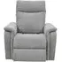 Hayward Electric Recliner Armchair - Light Grey, Fabric