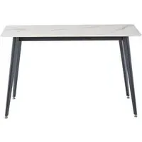 IVY 4-Seater Dining Table - Kass Gold, Sintered Stone