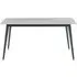 Ivy 6-Seater Dining Table - Rebecca Grey, Sintered Stone