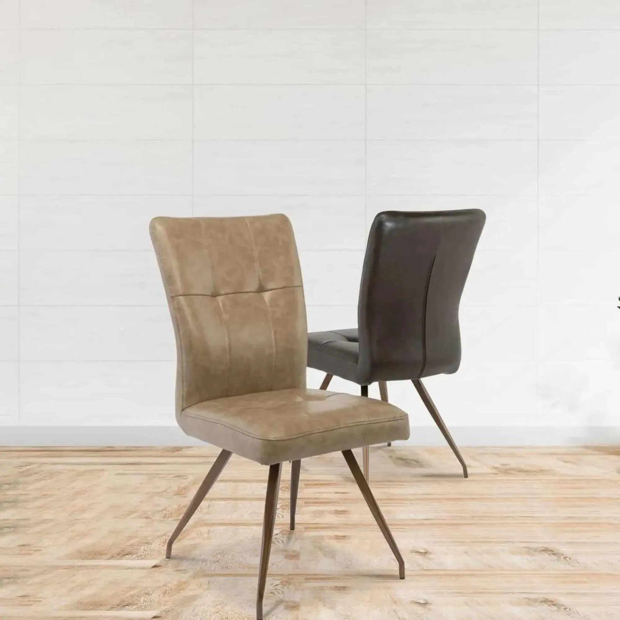 Kabana Dining Chair Set of 2 - Taupe