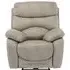 Layla Electric Recliner Armchair - Natural, Fabric
