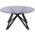 Lisbon Glass Coffee Table - Grey