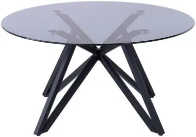 Lisbon Glass Coffee Table - Grey image