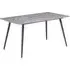 Modesto 6-Seater Dining Table - Grey, Sintered Stone