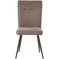 Murano Dining Chair - Mocha, Fabric