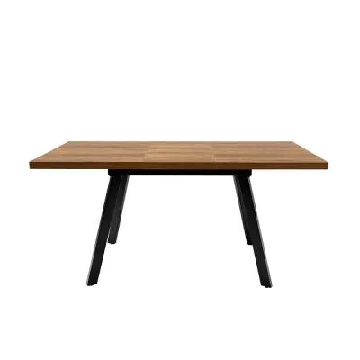 Panama 4-6 Seater Extendable Dining Table - Dark Oak