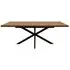 Panama 6-8 Seater Extendable Dining Table - Dark Oak