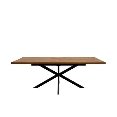 Panama 6-8 Seater Extendable Dining Table - Dark Oak