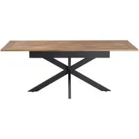 Payton 6 Seater Extending Dining Table - Oak Veener