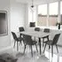 Riga 6 Seater Dining Table - Italy Grey, Sintered Stone