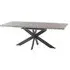 Rimini 6-8 Seater Extendable Dining Table - Light Rhine Grey