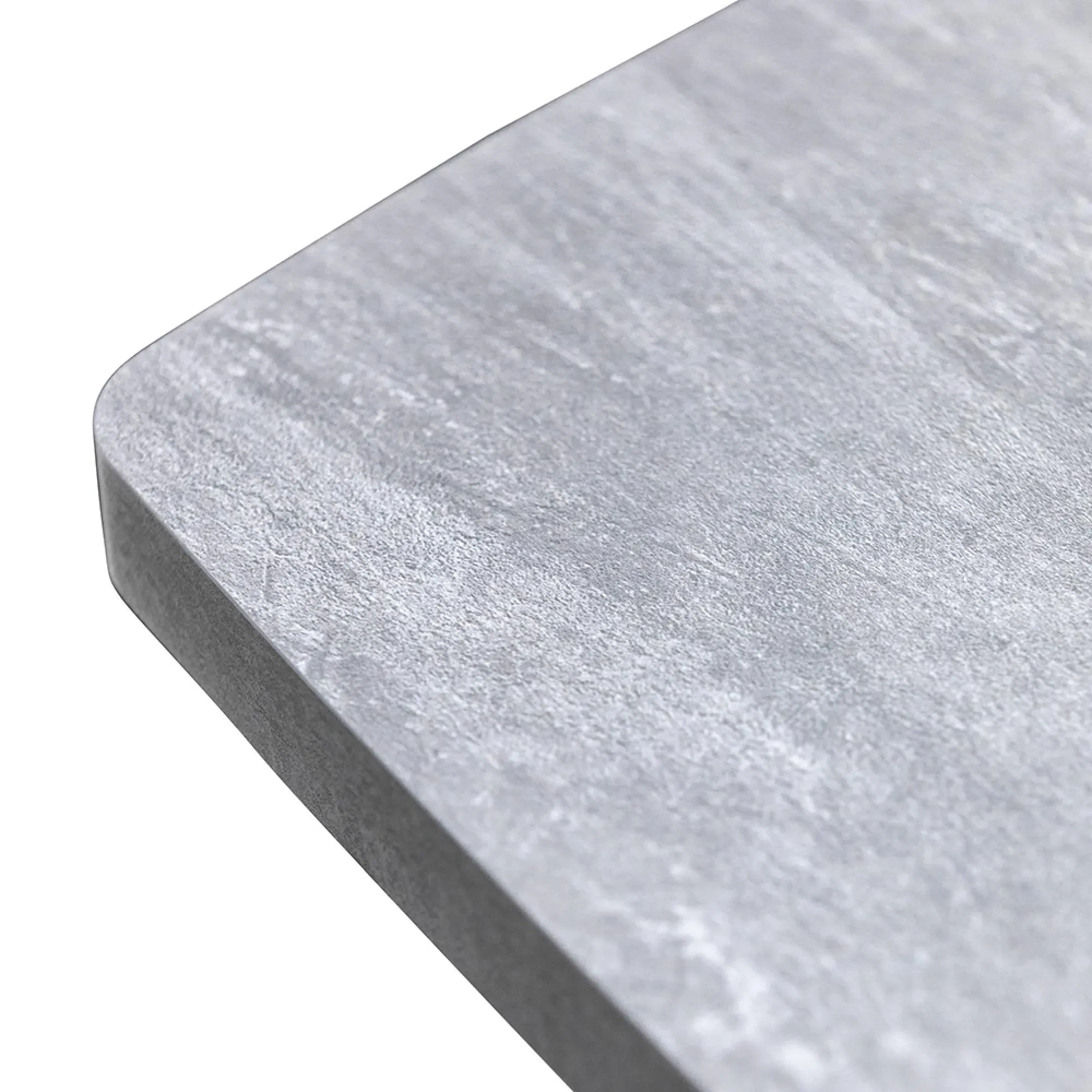 Rimini 6 Seater Dining Table - Grey, Melamine