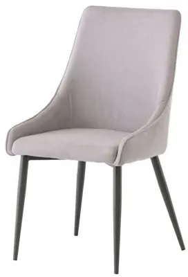 Rimini Dining Chair - Grey, Fabric image