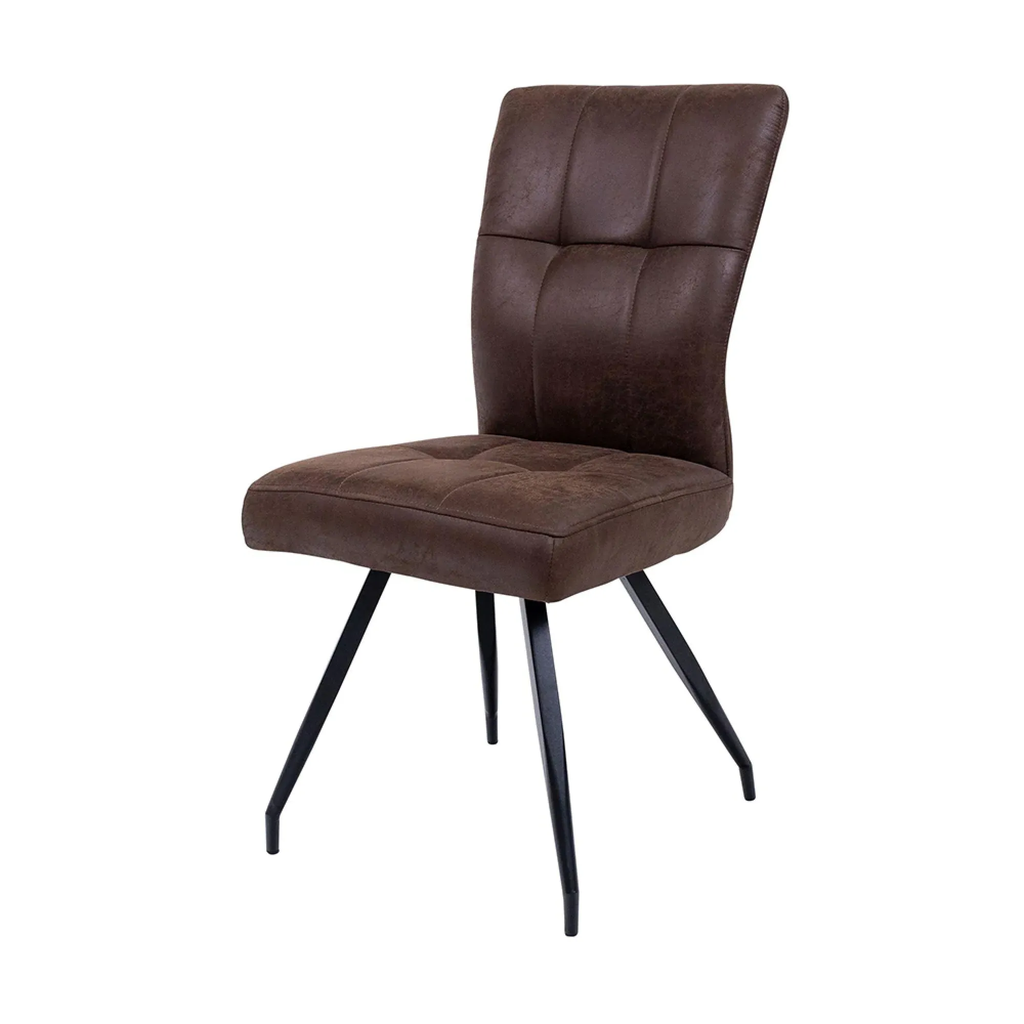 Sabena Dining Chair - Antique Ebony, Fabric