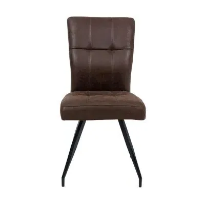 Sabena Dining Chair - Antique Ebony, Fabric