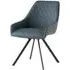 Seville Swivel Dining Chair Set - Blue