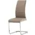Soho Dining Chair Set of 2 - Cappuccino, Faux Leather