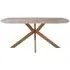 Solero 6-Seater Dining Table - Brown, Sintered Stone