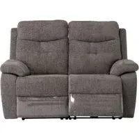 Sophia 2-Seater Electric Recliner Sofa - Graphite, Fabric