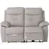 Sophia 2-Seater Electric Recliner Sofa - Light Grey, Leather