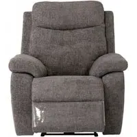 Sophia Electric Recliner Armchair - Graphite, Fabric