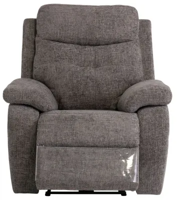 Sophia Electric Recliner Armchair - Graphite, Fabric image