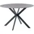 Talia 4-Seater Round Dining Table - Grey, Sintered Stone