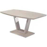 Venice 6-Seater Dining Table - Latte, Marble