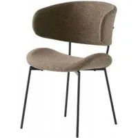 Willow Dining Chair - Olive Green, Fabric