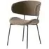 Willow Dining Chair - Olive Green, Fabric