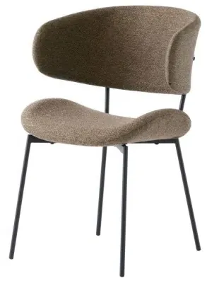 Willow Dining Chair - Olive Green, Fabric