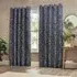 Bali Eyelet Curtains - Midnight
