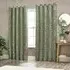 Bali Eyelet Curtains - Olive