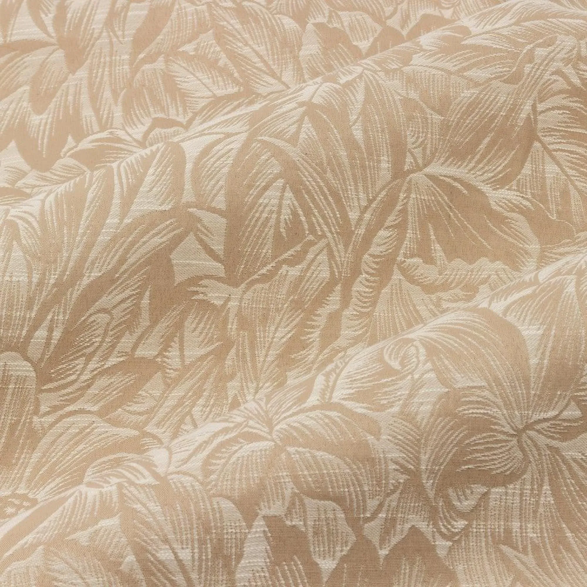 Grantley Jacquard Eyelet Curtains - Natural