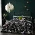 Midnight Bee Floral Duvet Cover Set - Black, Velvet