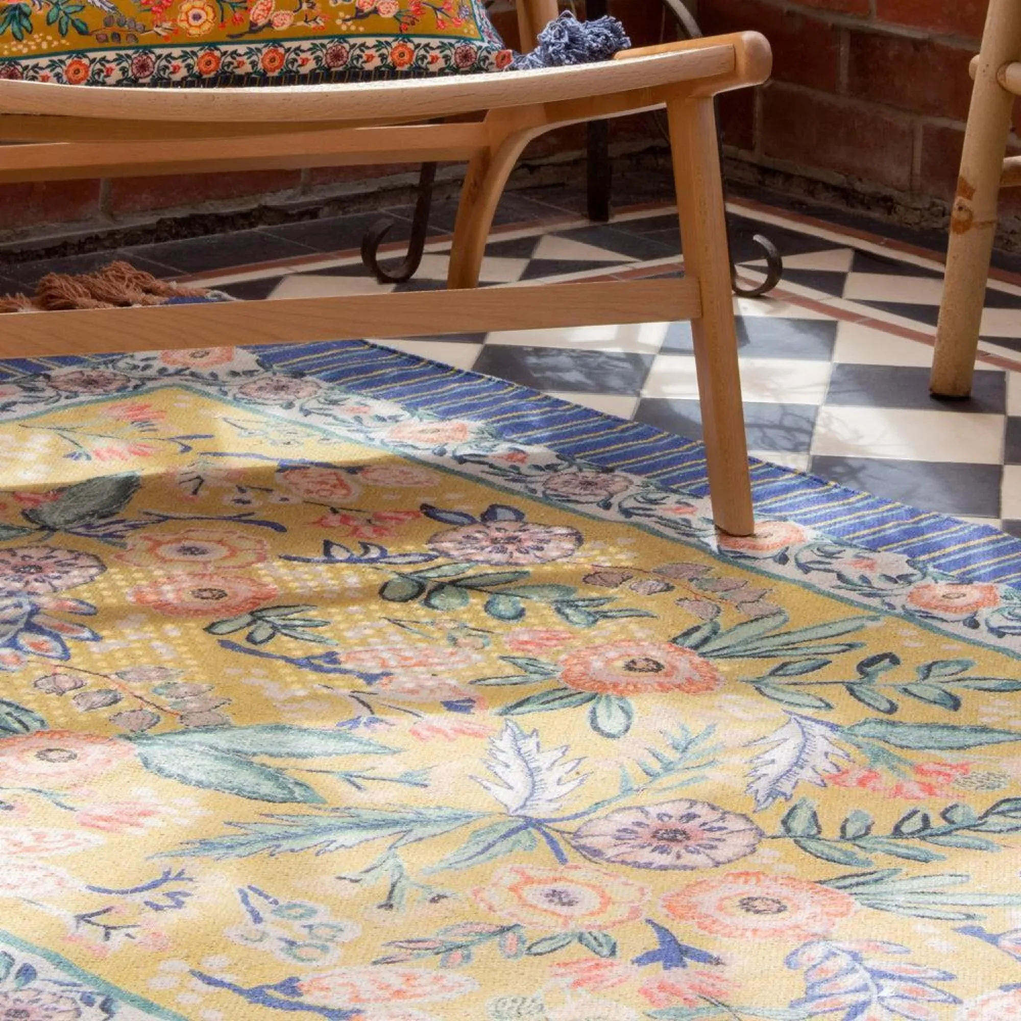 Rosa Multi Coloured Rug