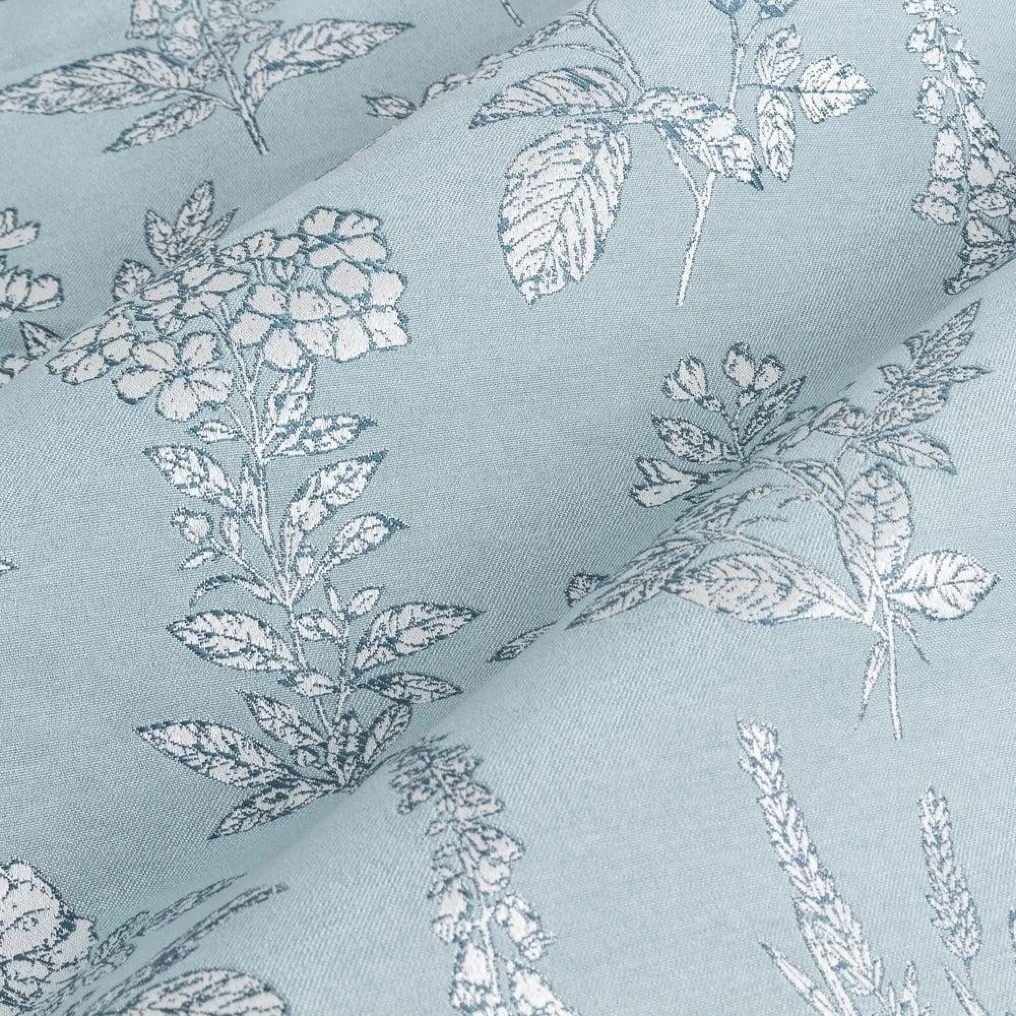 Sophia Room Darkening Eyelet Curtains - Blue