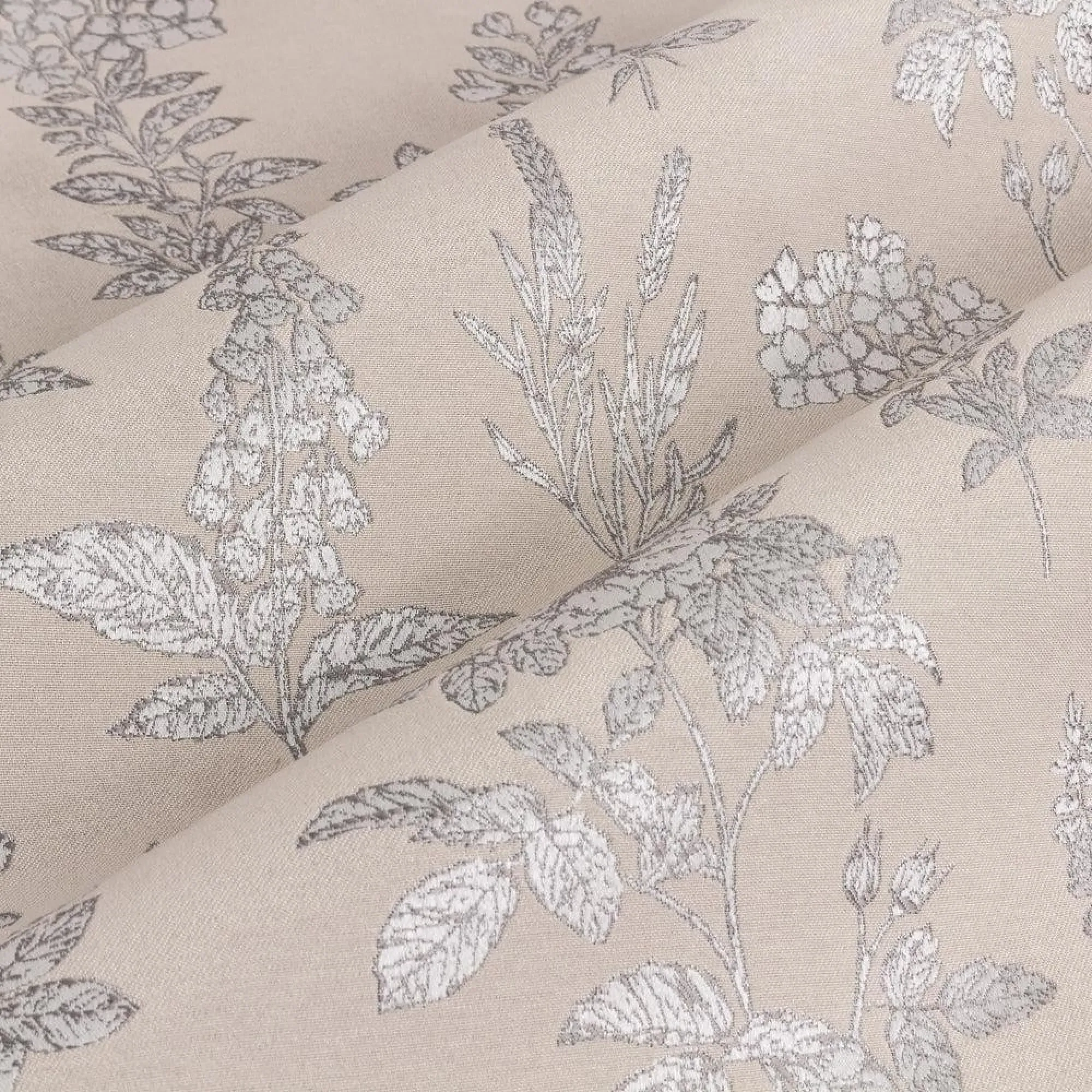 Sophia Room Darkening Eyelet Curtains - Natural