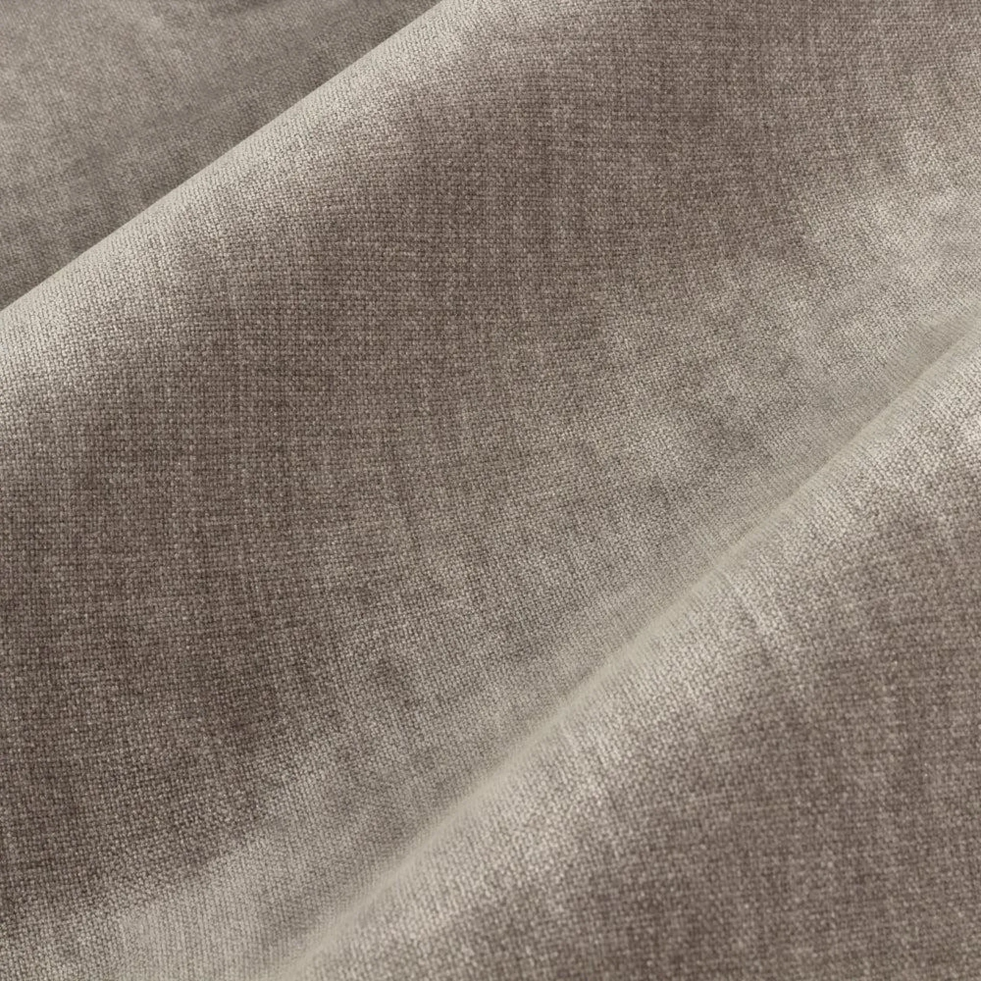 Heavy Chenille Room Darkening Eyelet Curtains - Greige